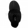 Тапочки угги домашние черные UGG Slippers Scufette Black